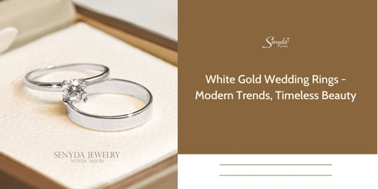 White Gold Wedding Rings - Modern Trends, Timeless Beauty