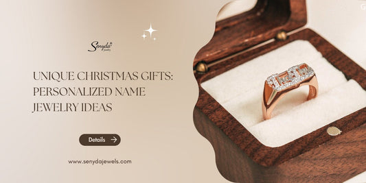 Unique Christmas gifts: Personalized name jewelry ideas