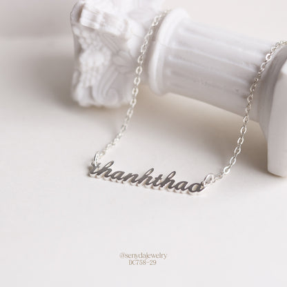 Custom Name Necklace – Long Names