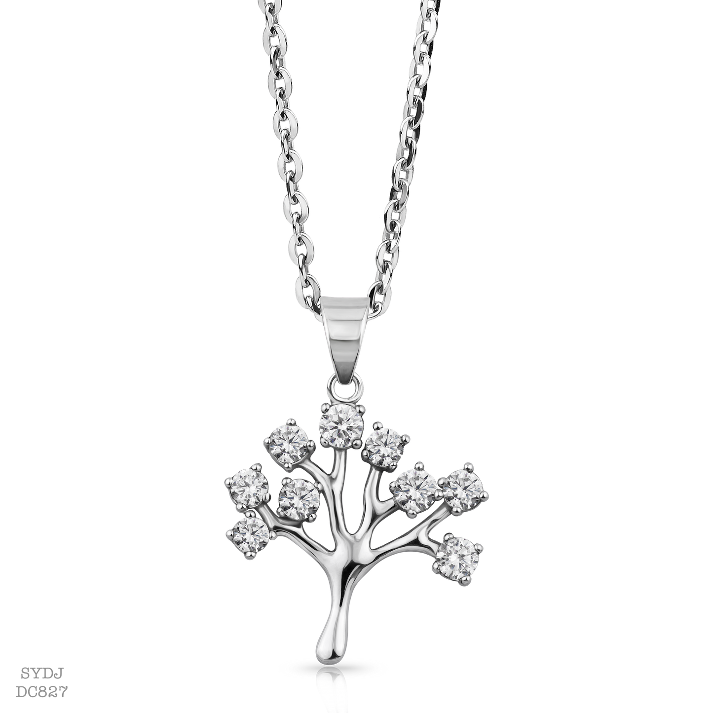 Sterling Silver 925 Tree of Life Pedant Necklace