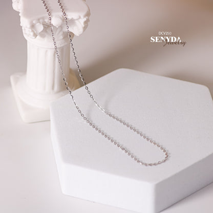 Senyda 18K Solid Gold Dainty Chain Necklace