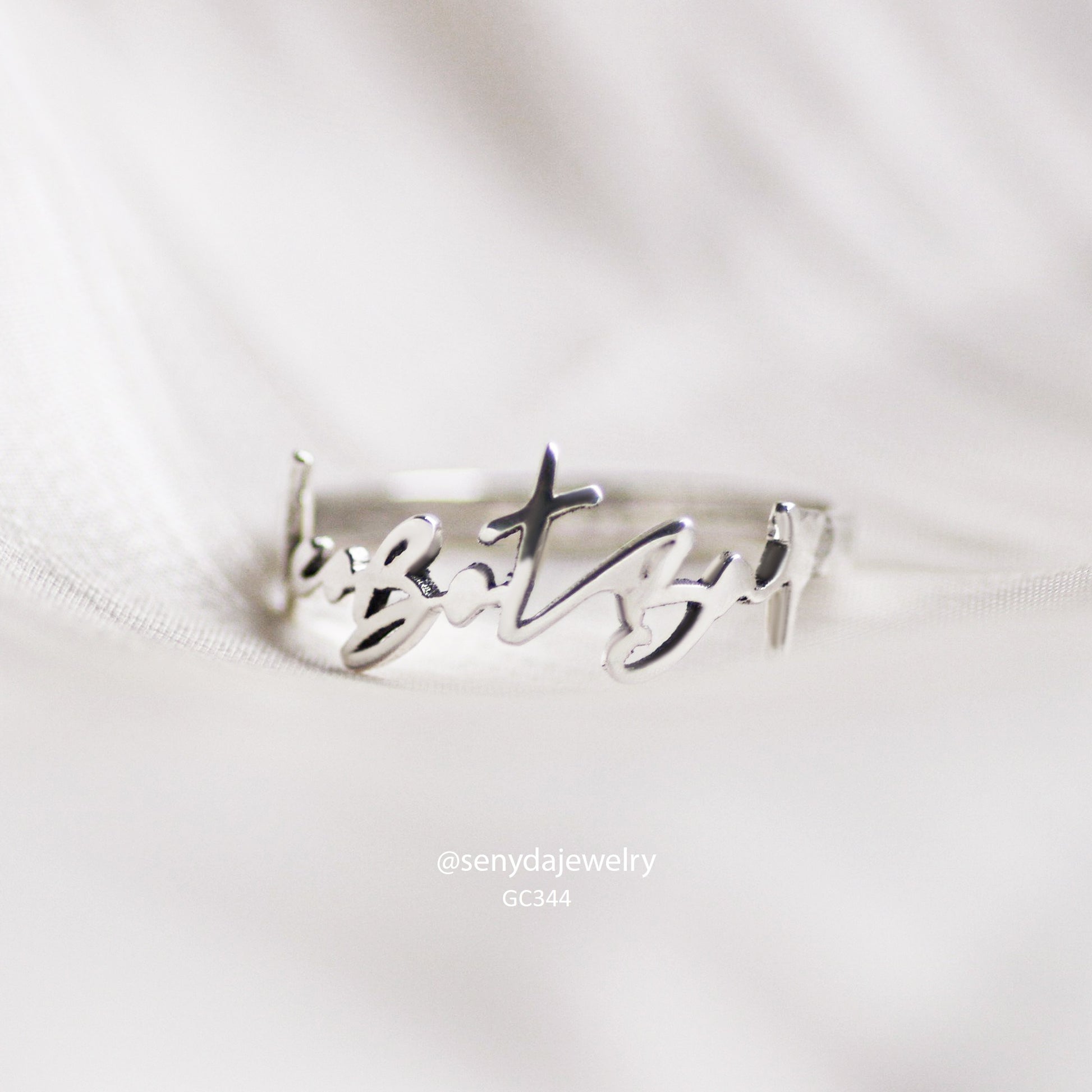 Custom Name Rings