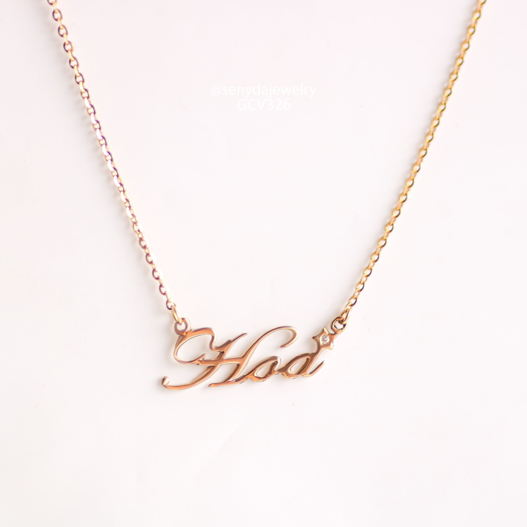 Sparkle name necklace deals