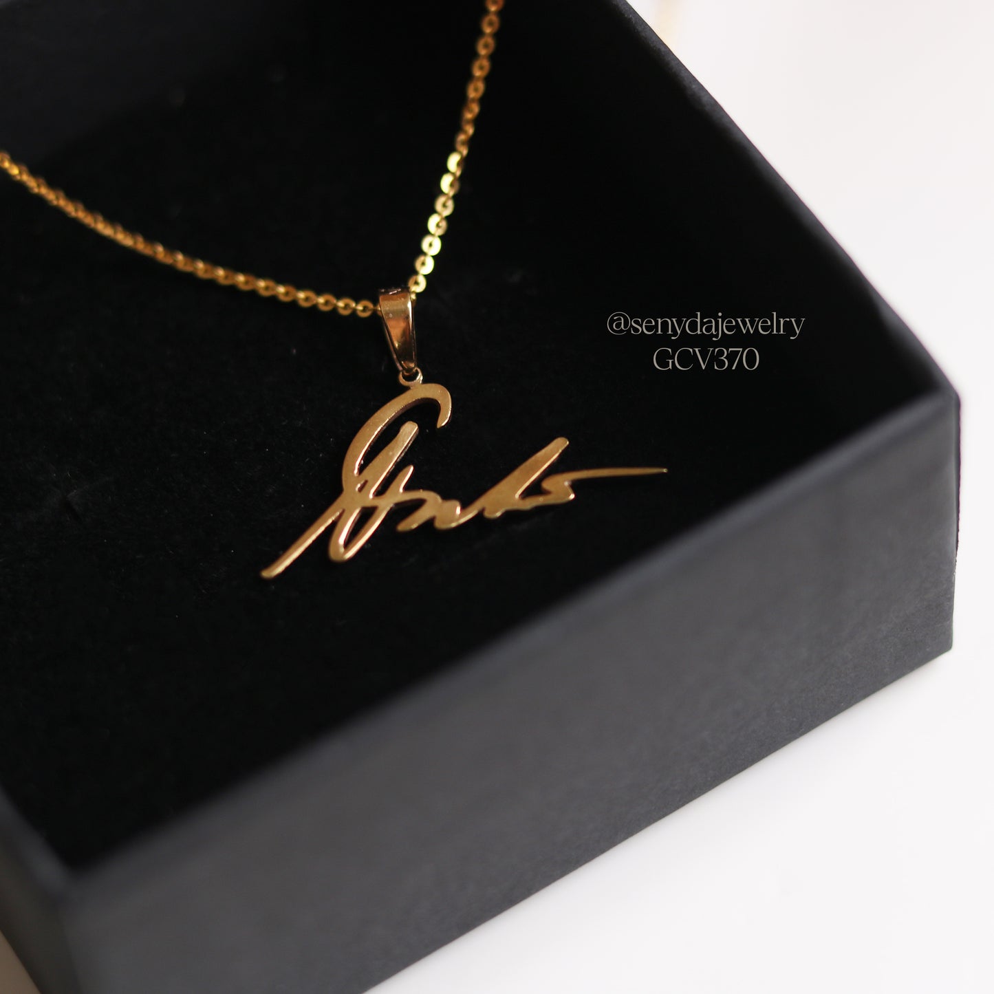 Custom Signature Necklace