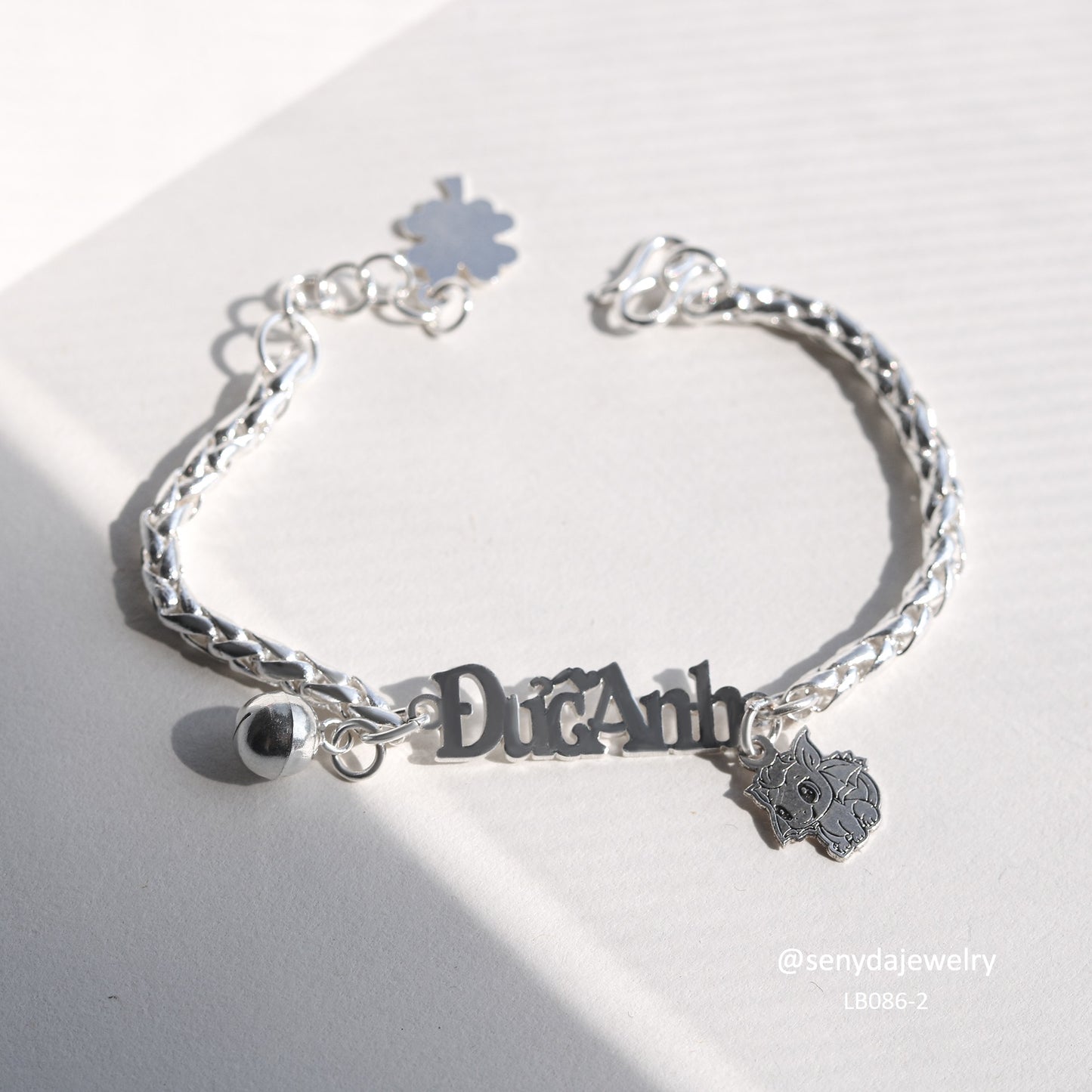 Custom Baby Name Bracelet And Charms For Baby, Kids