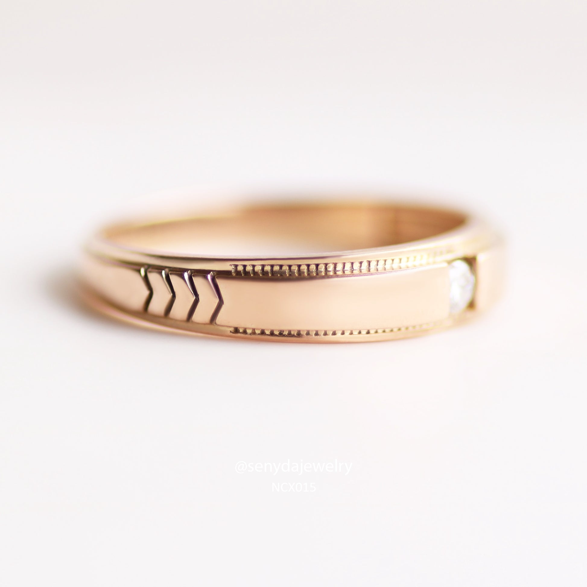 Senyda Boundless Eternity Gold Wedding Ring