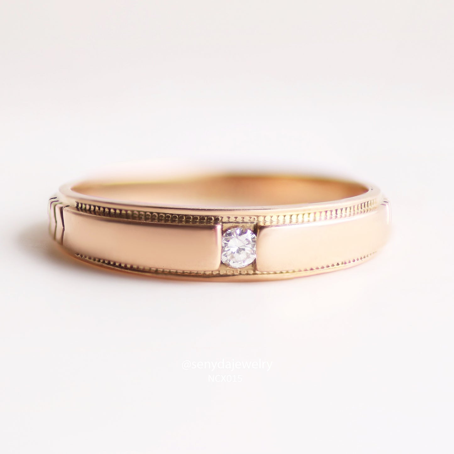 Senyda Boundless Eternity Gold Wedding Ring