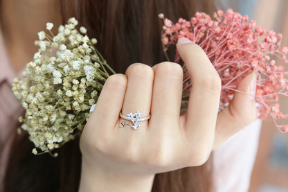 Sterling Silver 925 Cherry Ring