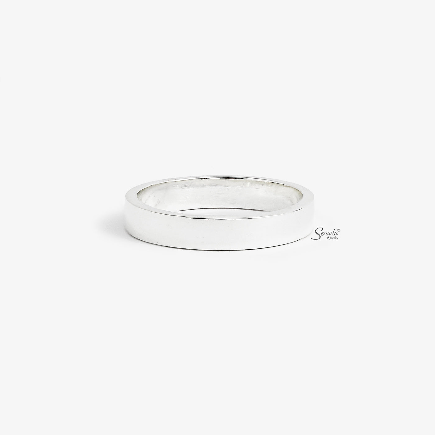 Sterling Silver 925 Plain Ring