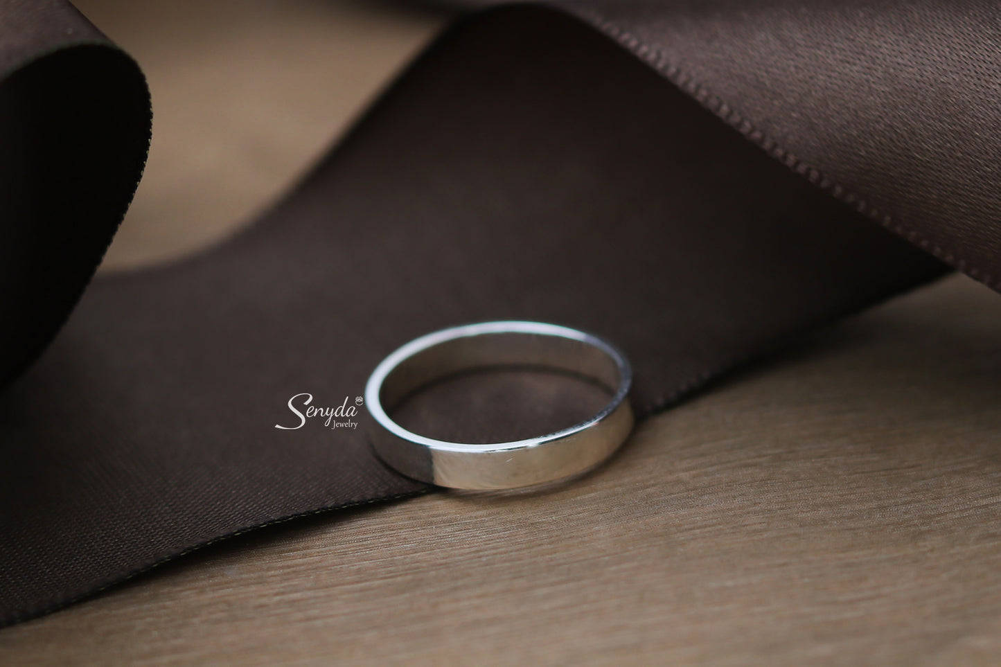 Sterling Silver 925 Plain Ring