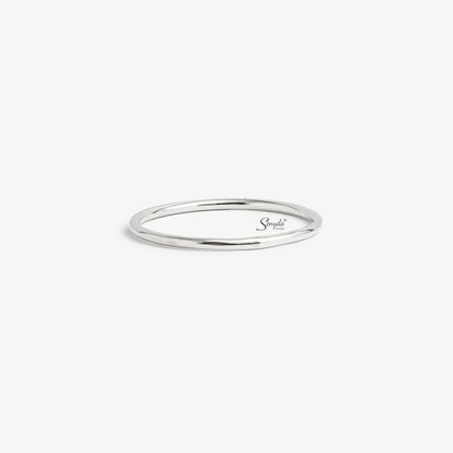 Sterling Silver 925 Simple Ring