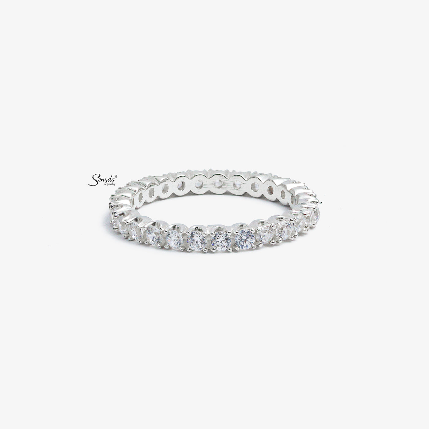 Sterling Silver 925 Eternity Ring