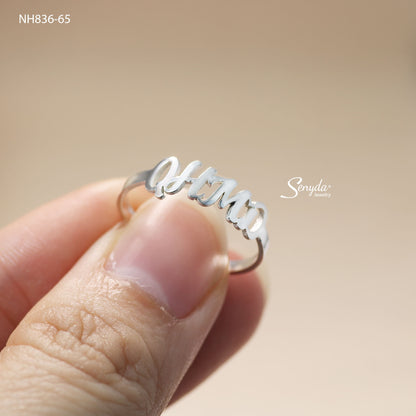 Custom Name Rings