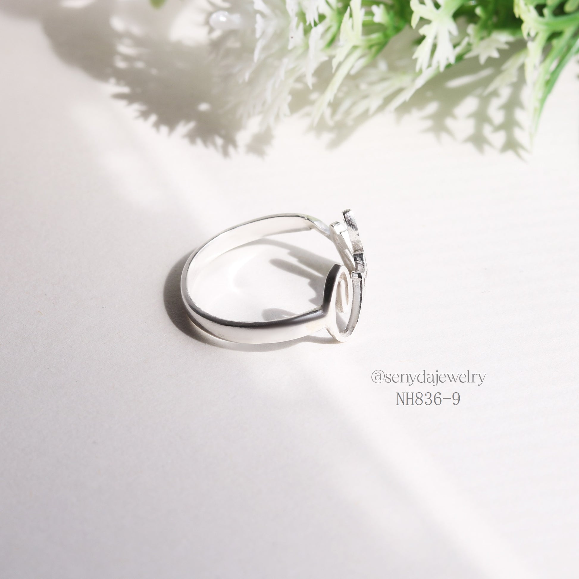 Sterling Silver 925 Custom Name Ring