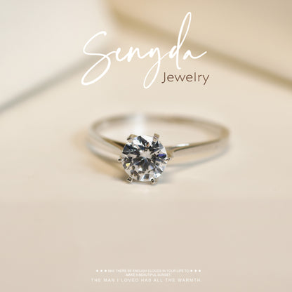 Senyda 10K Solid Gold Special Ring - LILYANA RING