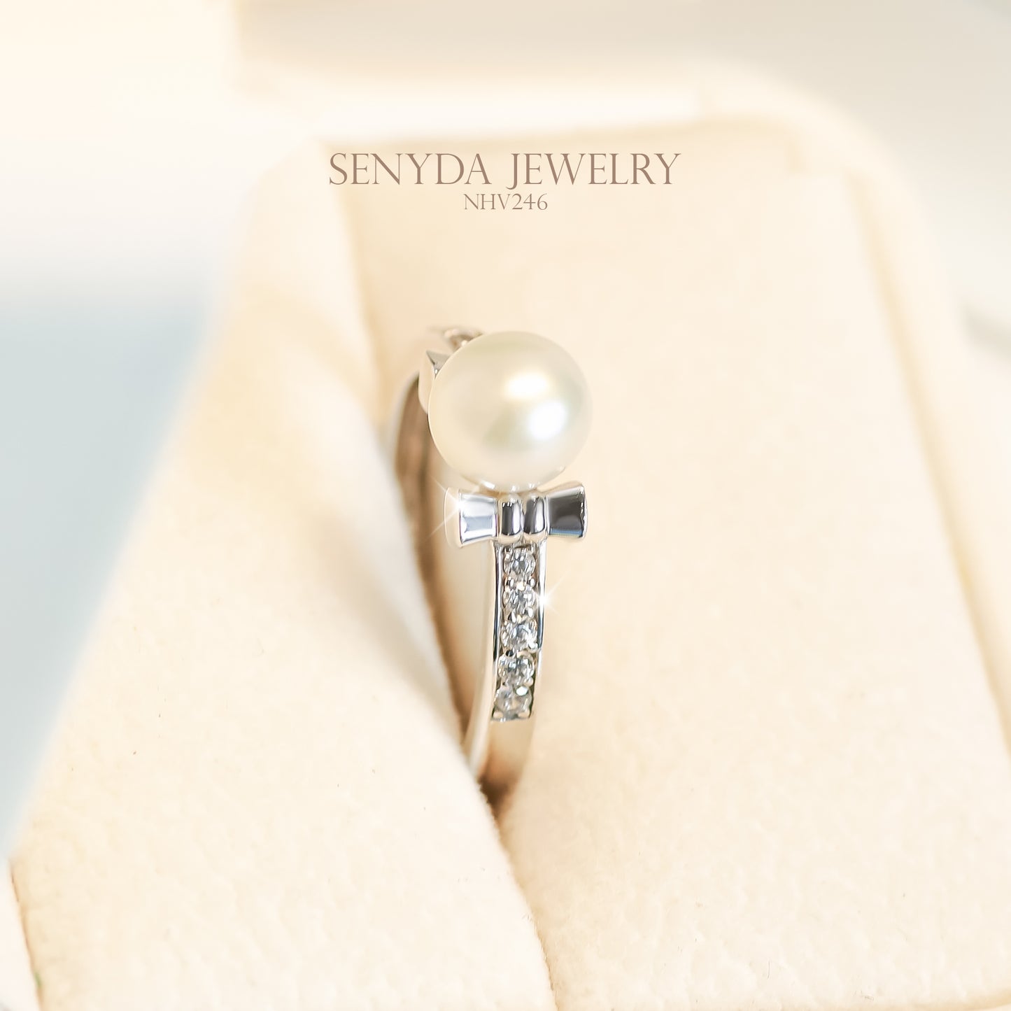 Senyda 14K Solid Gold Special Ring - PEARIA RING