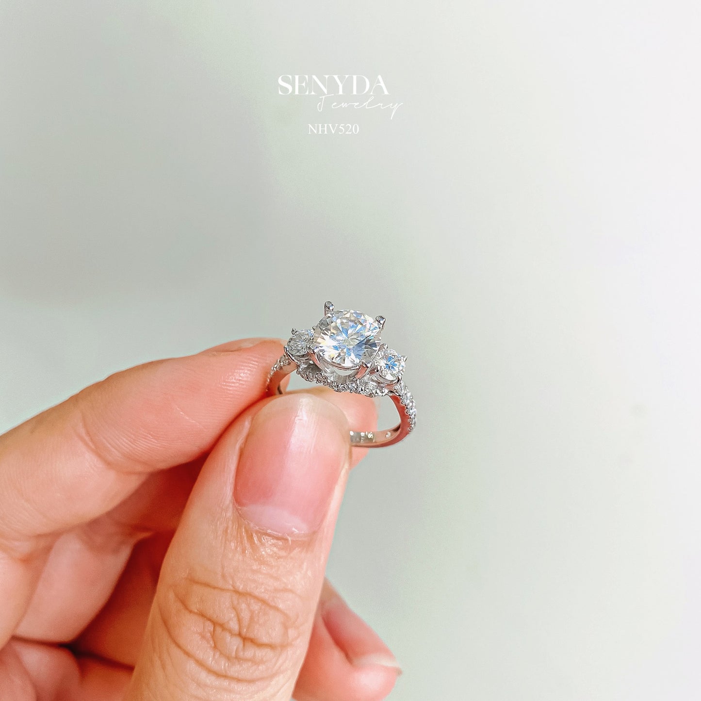 Senyda 10K Solid Gold Special Ring - "THE ATLANTIS" RING