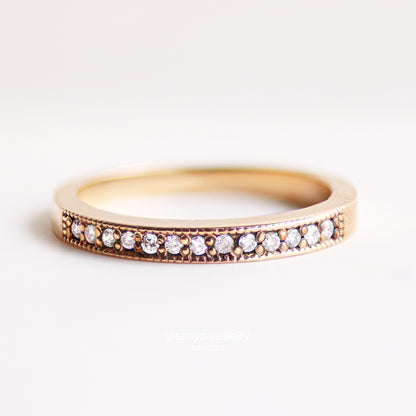 Senyda Sacred Gold Wedding Ring Set