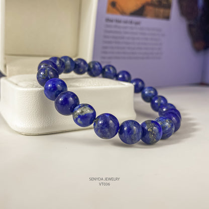 Senyda Natural Lapis Lazuli 8x8mm Bracelet