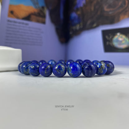 Senyda Natural Lapis Lazuli 8x8mm Bracelet