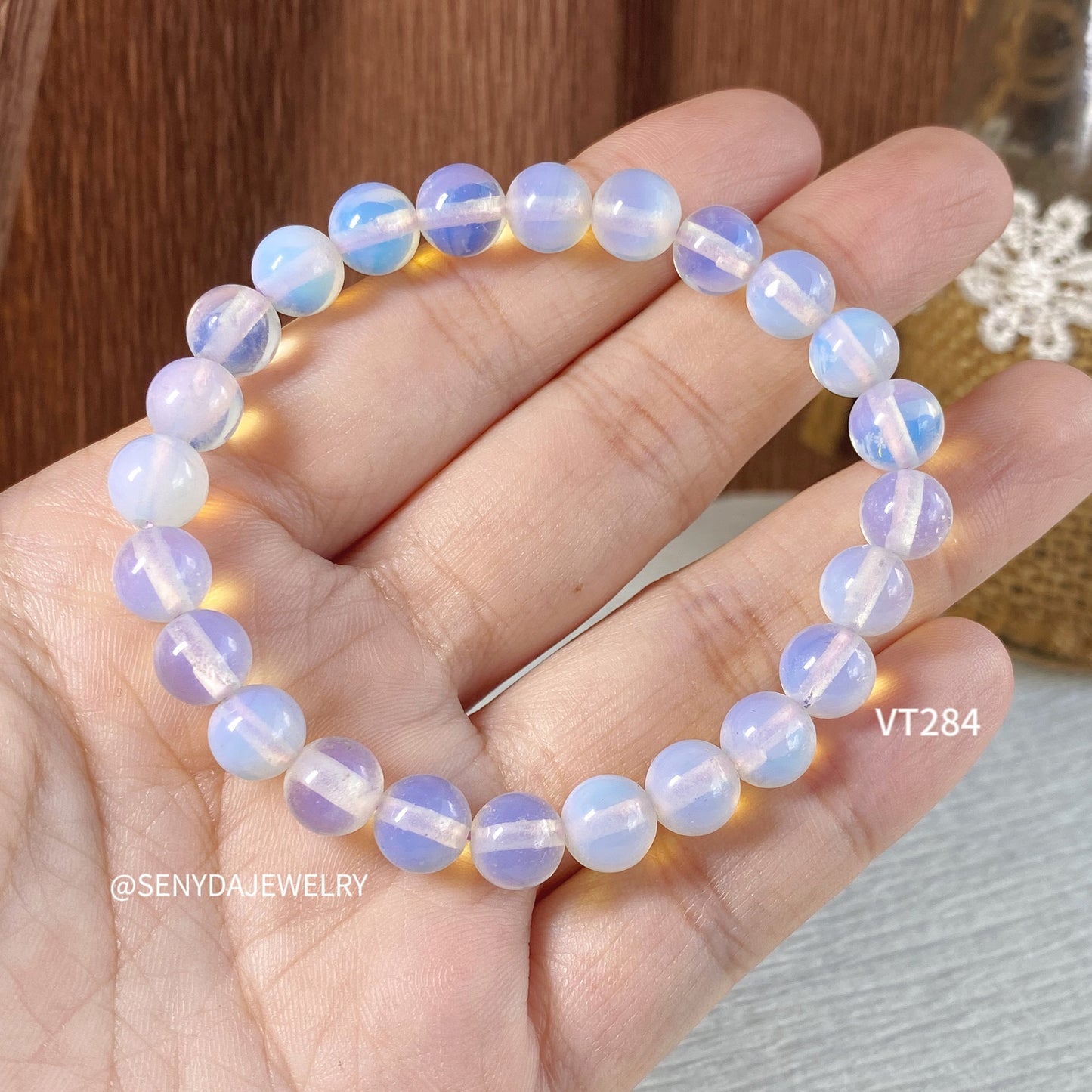 Senyda Natural Opal Gemstone Bracelets