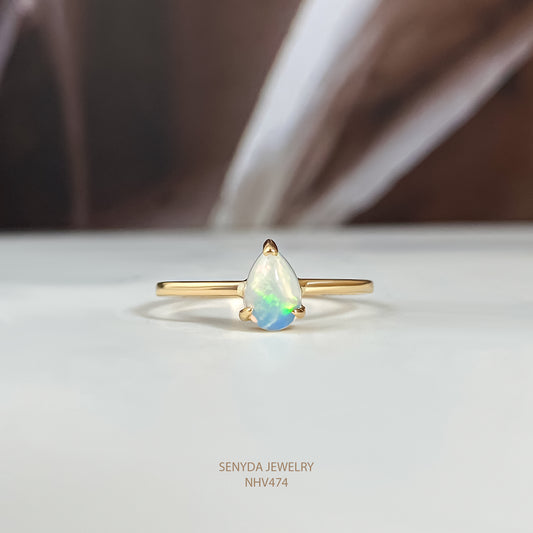 Opal Ring - Mysterious Elegance and Mesmerizing Beauty Combined Senyda Jewels