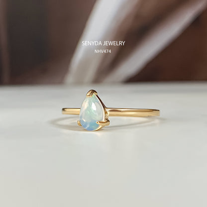 Opal Ring - Mysterious Elegance and Mesmerizing Beauty Combined Senyda Jewels